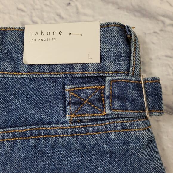 NWT Windsor Nature Good Day Buckle Detail Denim Skirt size Large - Picture 9 of 16